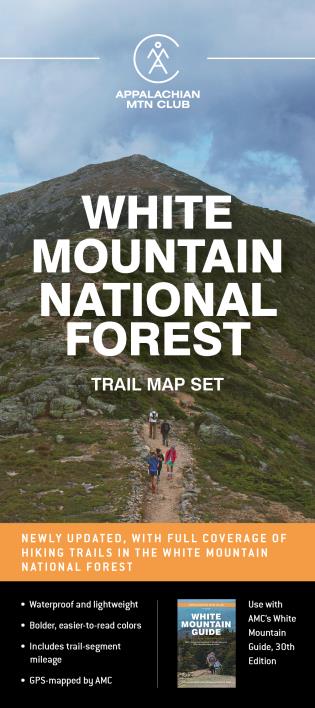 AMC White Mountains Trail Map Set